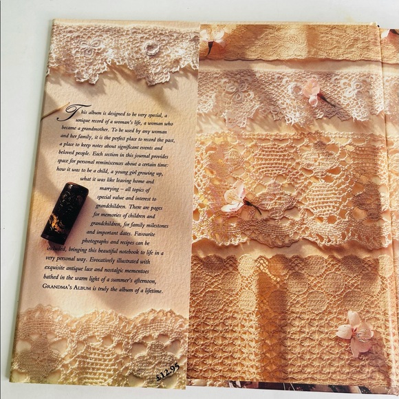 Grandma's Album Memory Book A Journal of Reminiscence for Grandmother Notebook - Picture 3 of 7